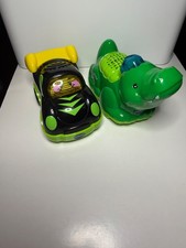 VTech Go Go Smart Wheels Riley the Race Car and Alligator with Lights  Sounds