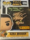 Star Wars Rebels Ezra Bridger Funko Pop 696 Signed Taylor Gray JSA Certified