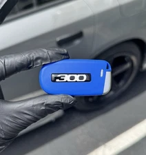 BLUE DODGE CHRYSLER 300 KEY FOB WITH LOGO (SHELL ONLY!!!)