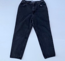 GUC Zena Vintage High Waisted Black Mom Jeans  Sz 14 FREE SHIPPING