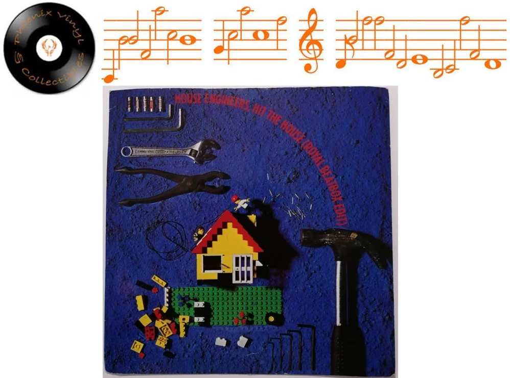 House Engineers Hit The House 7” Single A1 B1 Pressing - VG+