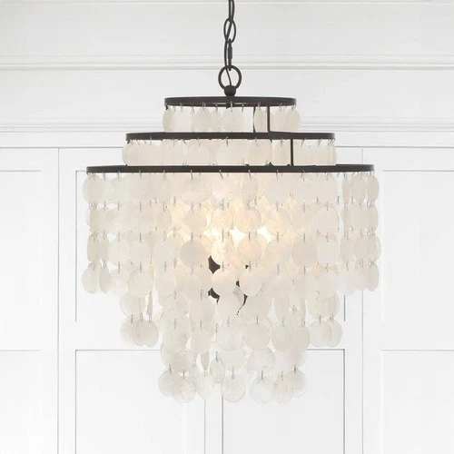 Crystorama Brielle 18" Wide Dark Bronze 4-Light Chandelier - Picture 3 of 9