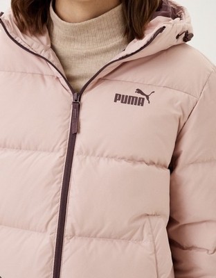 Puma Womens Down Puffer Rose Quartz $170 MSRP New Sz XS Brand New