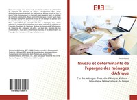 Arcel Kitobo | Niveau Et DéTerminants De L'éPargne Des MéNages D'afrique | Buch