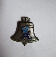 Vtg Pin Only missing back LIBERTY BELL w Enamel Blue or Flame Water Drop AD Logo