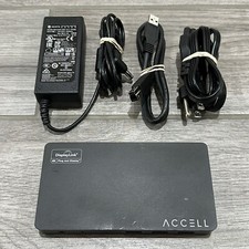 ACCELL USB 3.0 Docking Station Universal Dual Display K172B-008B