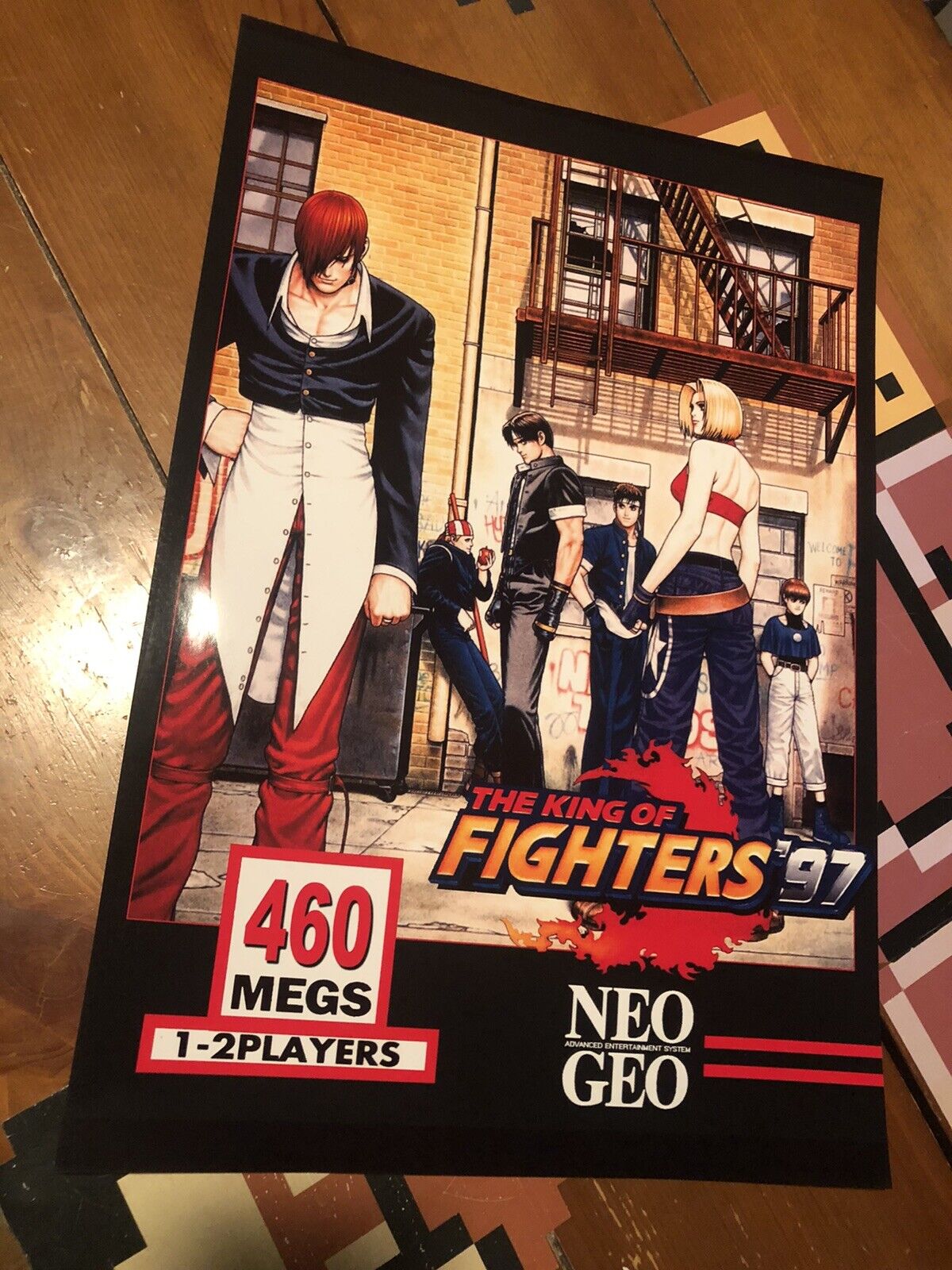 King Of Fighters 97 Cover Poster, 13 X 19 | eBay