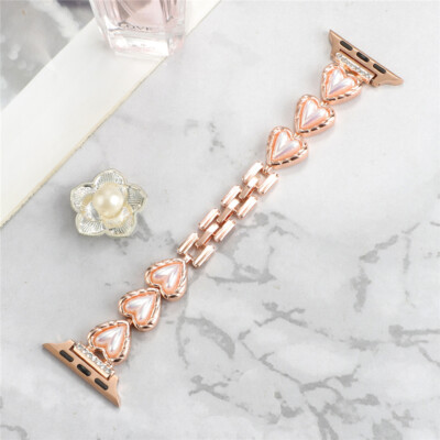 Pearls Bracelet Strap Band for Apple Watch 11 10 9 8 7 6 SE 40/44/41/45/42/46mm