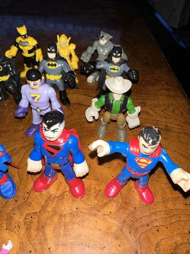 Lot of 21 Imaginext Super Hero Marvel DC Comics Heroes Villains Figures - Picture 4 of 8