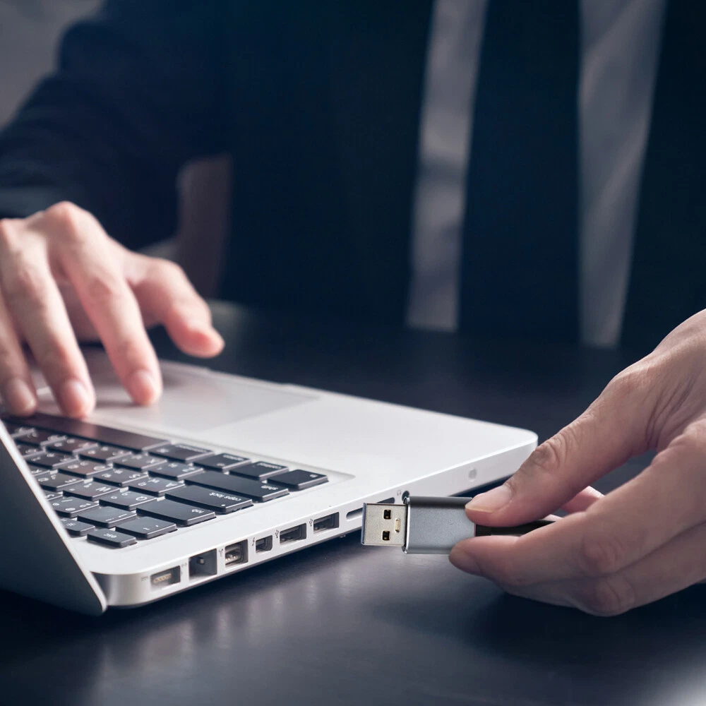 4-Port USB 3.0 Hub with Extension Cable for Laptop & PC