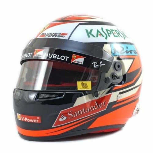 1/2 2017 KIMI RAIKKONEN REPLICA MINI ARAI HELMET FERRARI SCUDERIA F1 SF70H  BNIB | eBay