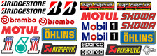 40 Racing Decals Stickers Drag Race Nascar High Quality Vinyl Free Ship
