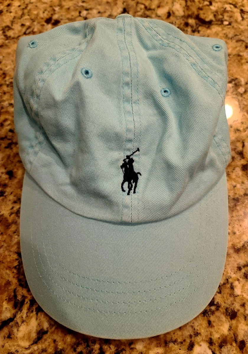 Polo hat with leather strap hot sale