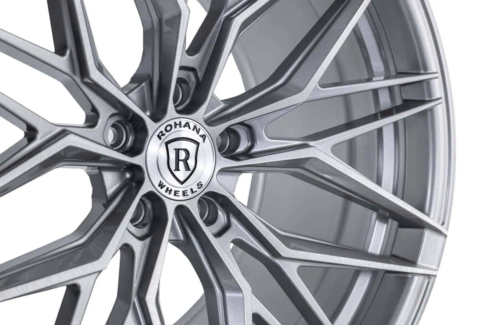 21” ROHANA RFX17 BRUSHED TITANIUM WHEELS RIMS FOR MASERATI LEVANTE 21X9 & 10.5