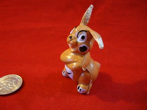 Vintage Walt Disney Productions Marx Heimo Disneykin/DisneyKing Thumper 2" Size - Picture 2 of 9