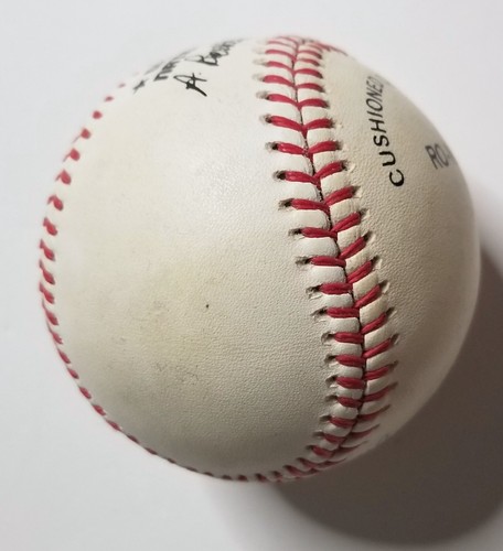 Lou Brock REAL hand SIGNED Baseball JSA Autographed MLB Cardinals Cubs - Picture 5 of 6