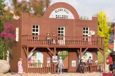 PIKO G-Scale ~ Black Hill Saloon, Building Kit ~ 62223