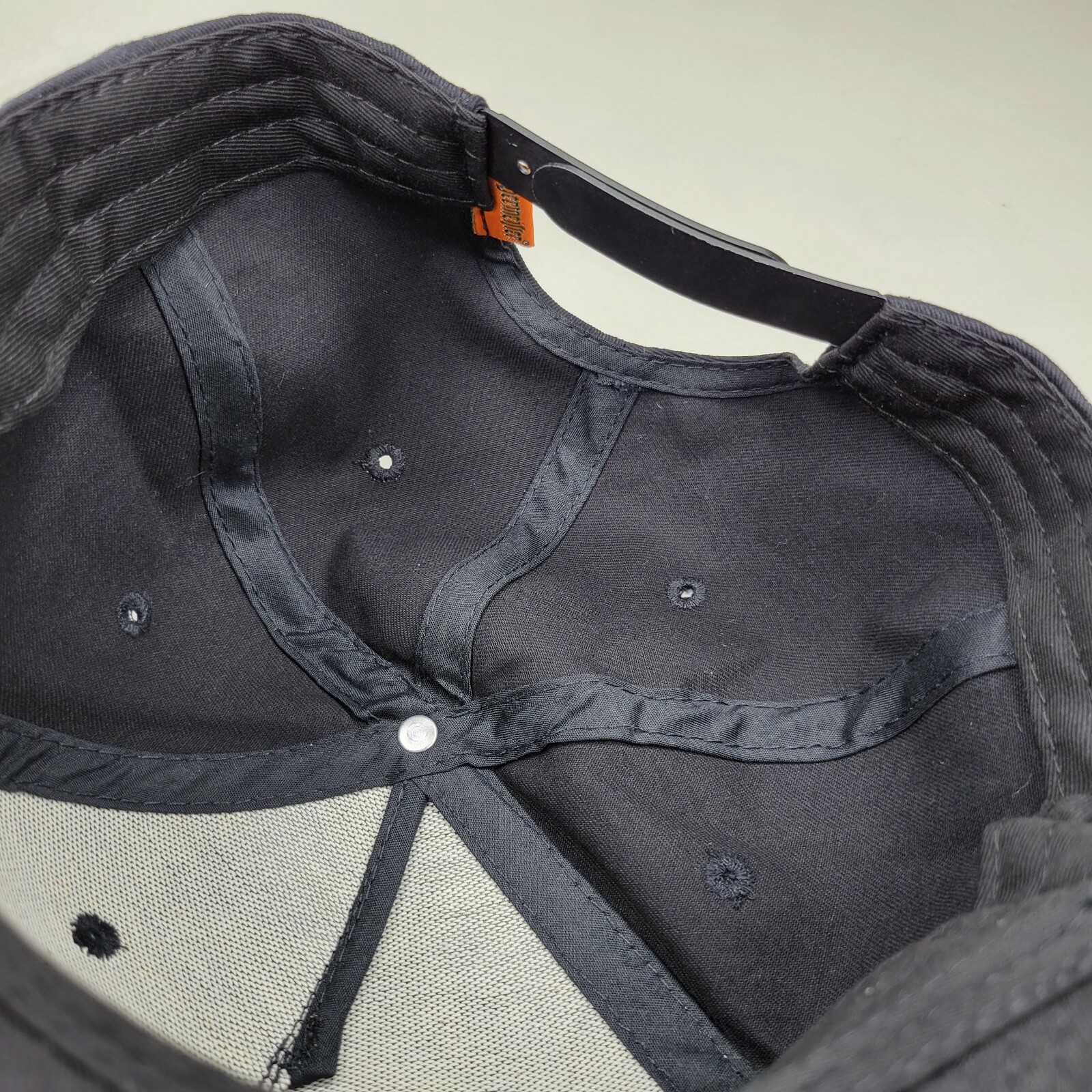 Jagermeister Snap Back Hat Gold Patch Logo Black … - image 7