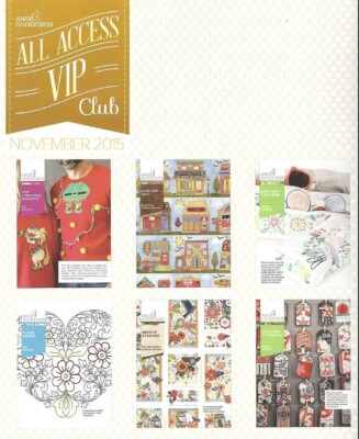 All AccessS TWO MONTHS NOVEMBER 2015 USB -Add 1 Your Choice Anita Goodesign