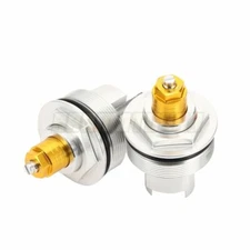 Preload Fork Cap Adjustable Fork Bolt Pair For Yamaha YZF R1 09 10 11 12 13 14