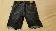 Womens American Eagle Outfitters Denim Shorts 00 Blue Jean