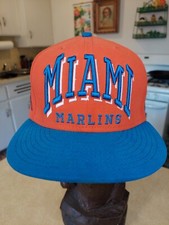 Miami Marlins New Era 9FIFTY MLB Baseball Adjustable Strapback Hat Cap
