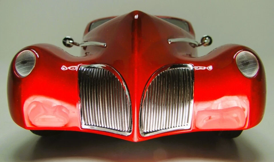 Hot Rod Ford Mecury Merc Chopped Dragster1:18Race Car12Custom24Racer Carousel RD - Image 3 of 4