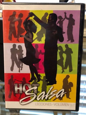 Hot Salsa Lessons - Vol 1 (DVD) English Or Spanish Language! Ken Baldwin, NEW!