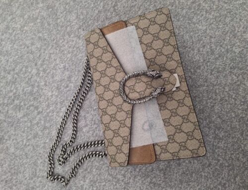 GUCCI Dionysus Beige Small Shoulder Bag 499623 RRP £2400 100% Authentic - Picture 6 of 15