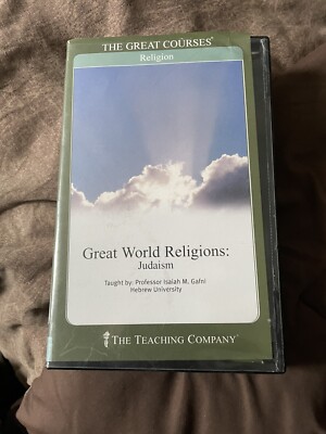 GREAT COURSES Religion Judaism Set of 6 CD's w/ Guidebook  12 Lectures 30 Min Ea