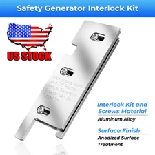 Generator Interlock Kit Plate For Square D 200 Amp Panel Electrical Main Breaker
