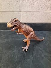 TYRANNOSAURUS REX Orange Brown 2005 7" Figure