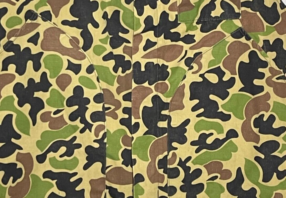 Ranger Camouflage Hunting Vest Large Mesh Back Bird Bag Bird Hunting Vintage - Image 2 of 4