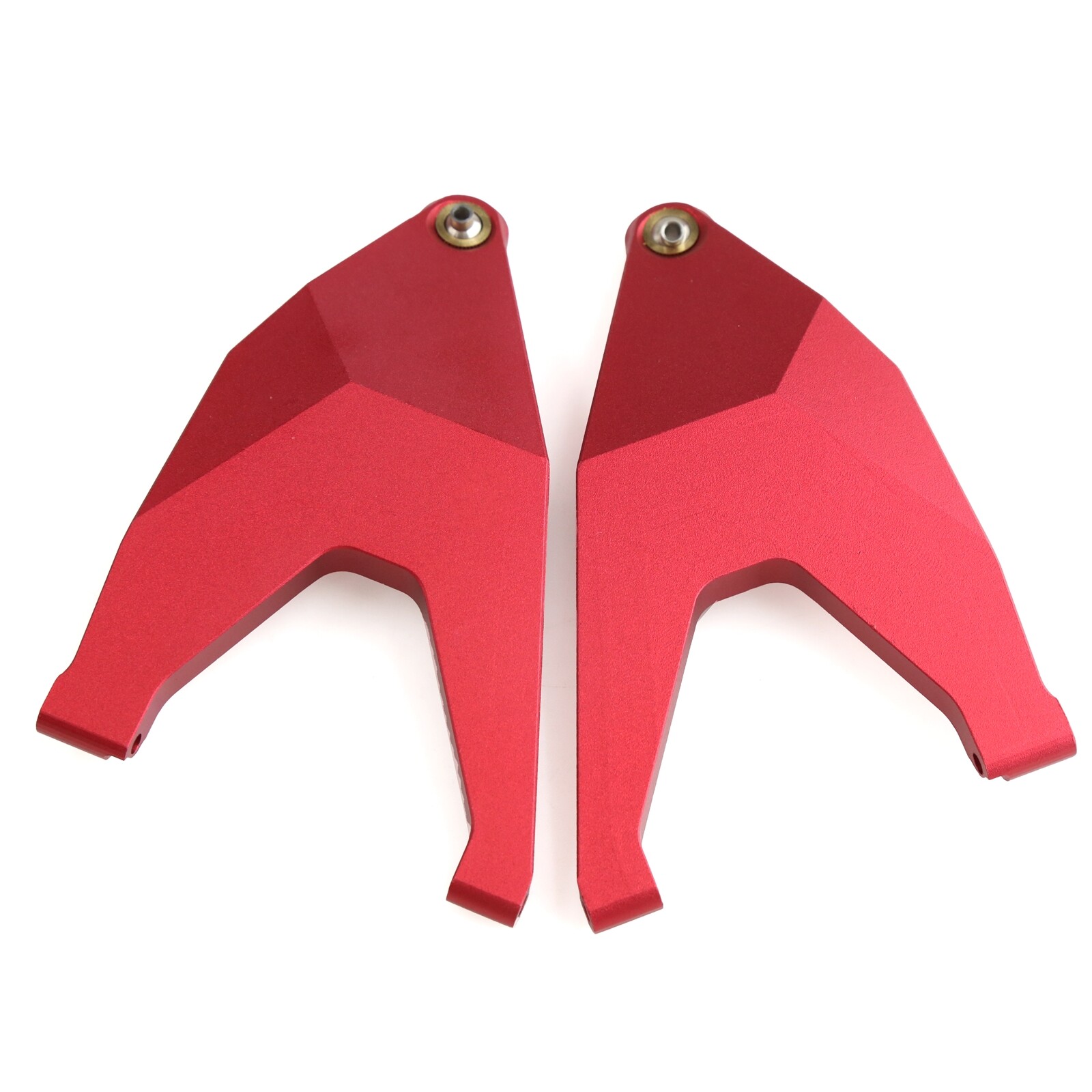 Bras De Suspension En Aluminium Rouge CNC Pour Traxxas UDR (Unlimited Desert Racer) - Par Dhawk Racing