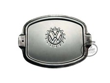 Vw Kdf Beetle Bug Dash Pod With Cogwheel Logo Metal 1941-45 Vw Kdf Beetle Bug Dash Pod With Cogwheel Logo Metal 1941-45