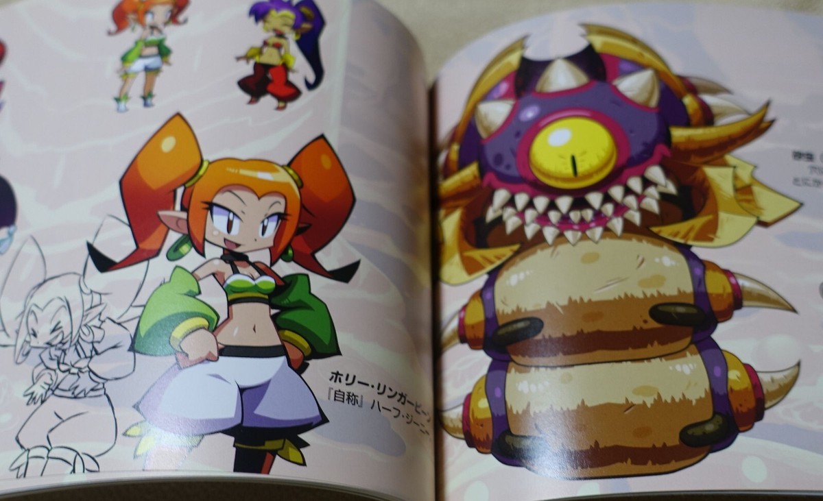 Shantae HALF GENIE HERO ULTIMATE EDITION ORIGINAL MINI ART Shantae HALF GENIE HERO ULTIMATE EDITION ORIGINAL MINI ART