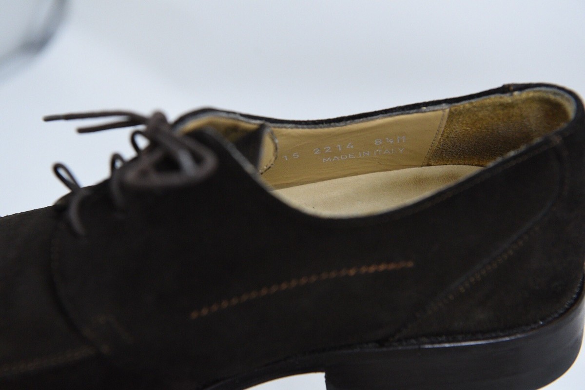 Johnston & Murphy XC4 Brown Suede Lace-Up Casual Oxfords Made in Italy Sz 8.5 Men main image 4