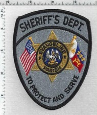 Evangeline Parish Sheriff's Dept. (Louisiana) 2nd Issue Bullion Shoulder Patch