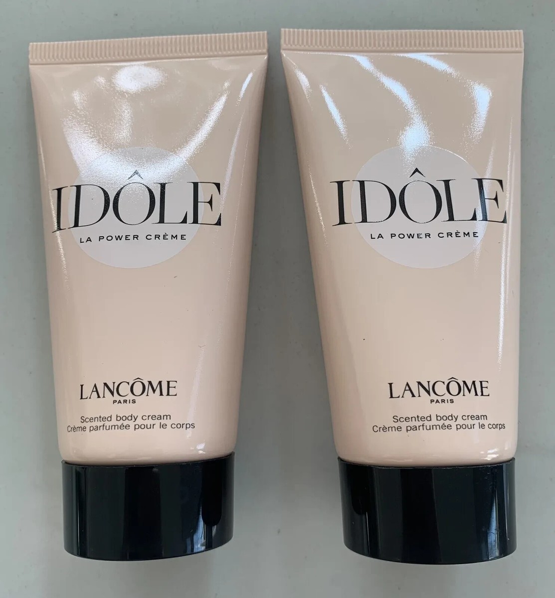 Lancome Idole Scented Body Cream travel size lot set x 2 - 1.6oz