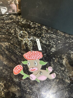 Coach X Baseman Bag Charm Keychain 58127 | eBay