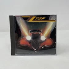 ZZ Top -Eliminator (CD, 1983, Made In West Germany, Target Pressing) Rare HTF