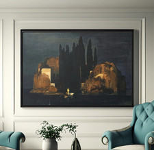 The Isle of the Dead by Arnold Bocklin Canvas...