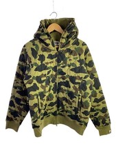 A BATHING APE Zip Hoodie L 001ZPE801014X Camouflage Pattern