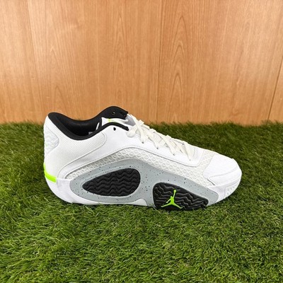 Jordan Tatum 2 Neon Basketball Shoes FJ6457-100 White Green Men's