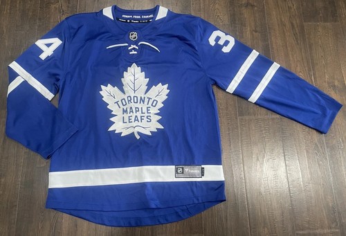 Fanatics Auston Matthews Toronto Maple Leafs NHL Hockey Jersey Blue Home Adult L