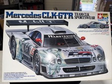 TAMIYA - 1/24 MERCEDES CLK GTR TEAM CLK SPRTSWEAR - KIT 24201 - New