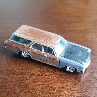 Custom Hot Wheels  1970 Chevelle Wagon SS