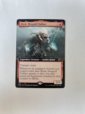 Rhuk, Hexgold Nabber (Extended Art) Phyrexia: All Will Be One Regular