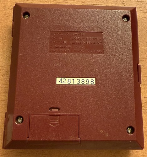 Videojuego portátil Nintendo Mario Bros MW-56 multipantalla 1983 probado - Imagen 2 de 13