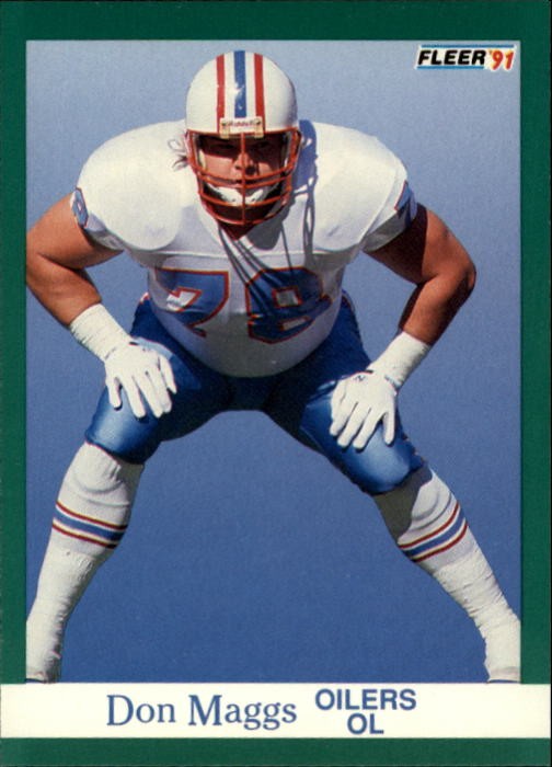 1991 Fleer #66 Don Maggs - FB